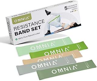OMNIA Resistance Bands Set for Home Workouts – Durable Exerc