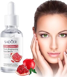 ência Hidratante - 30ml/1.05fl.oz ência Fluida Facial Com Romã | Hidratante Suavizante Clareamento Com Romã Hidratante Suavizante Para Cuidados com a Pele