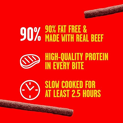 Miniatura 4 de Pup-Peroni Golosinas para perros, sabor a carne magra, 22.5 onzas, hechas con carne de res real, 90% libre de grasa