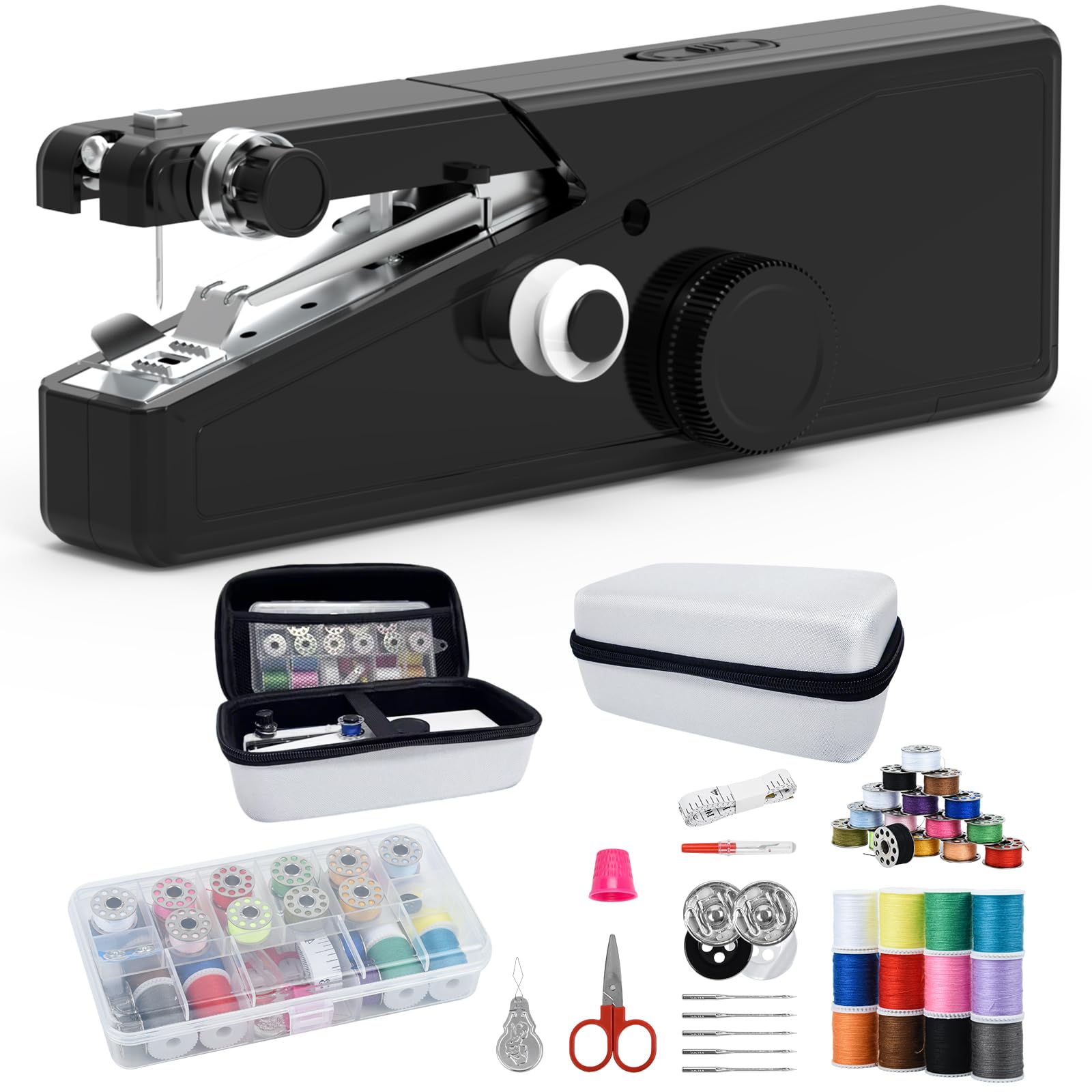 DIY Projects at Home or on the Go, Sewing Machine for Adults and Beginners.Black