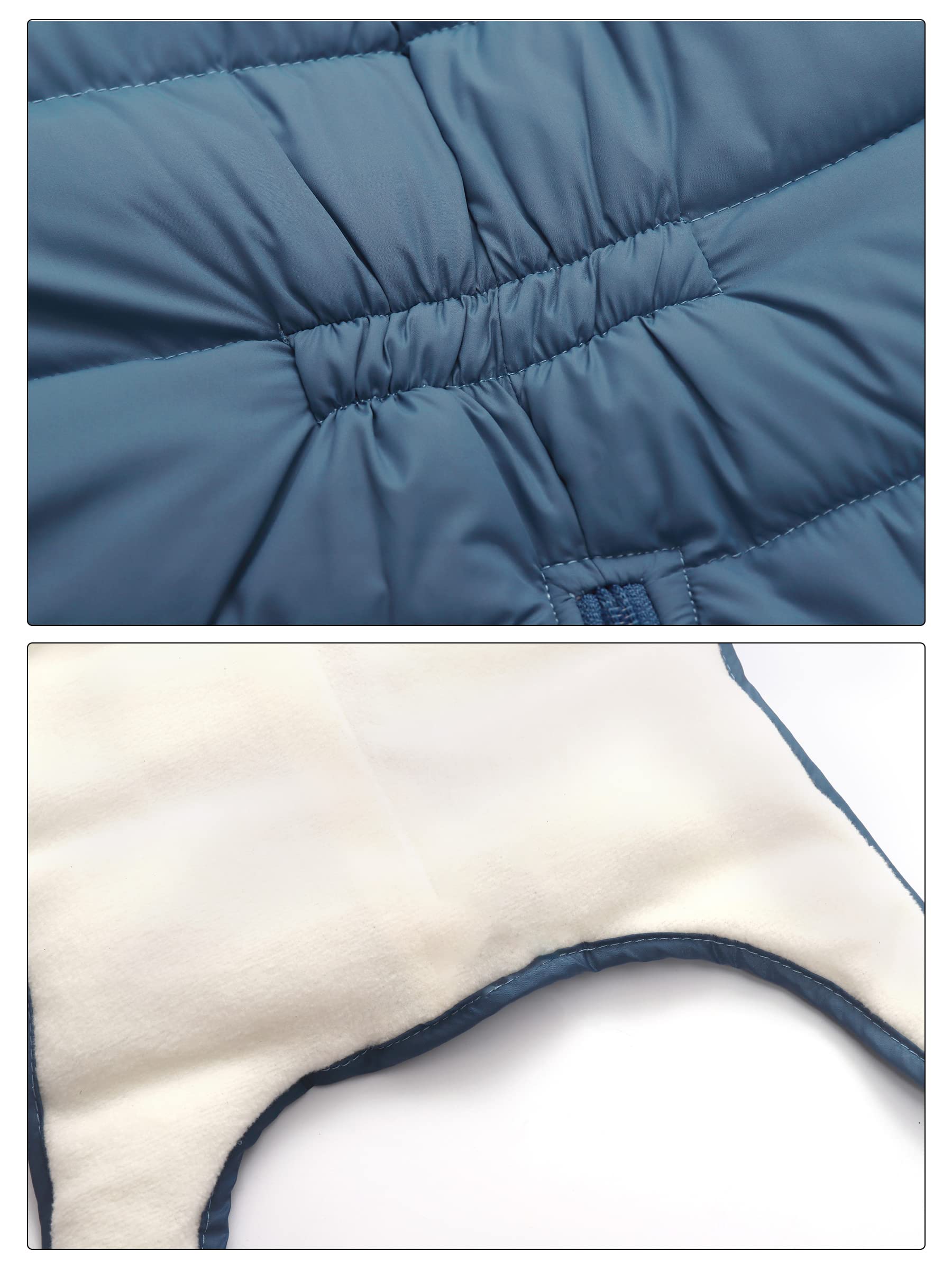 SEAUR Pantalones de plumón para bebé, ligeros, gruesos, cálidos, para la nieve, para niños pequeños, a prueba de viento, para exteriores, color azul, 1-2 años, 002 azul., 12-24 Meses