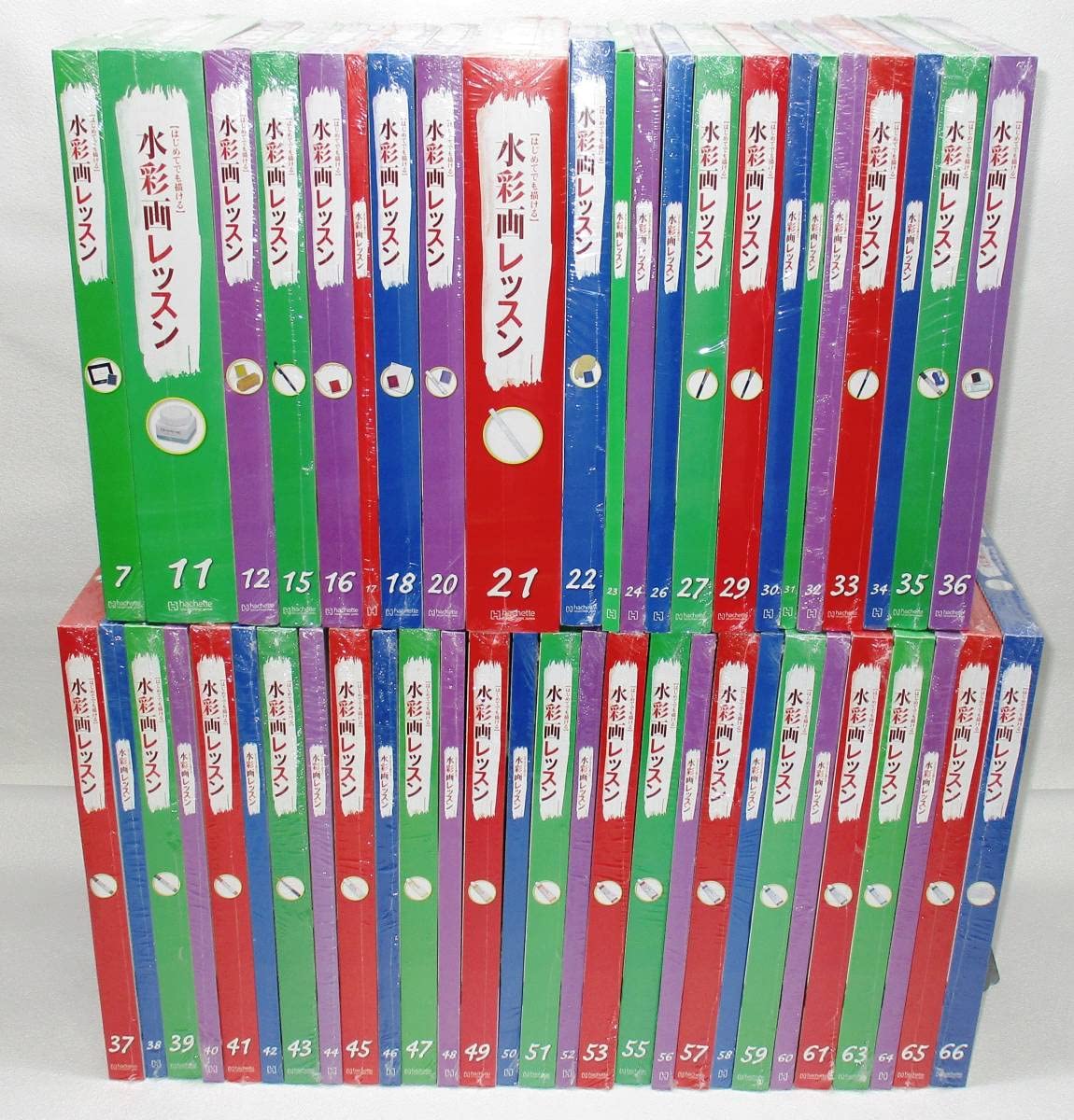 Amazon | はじめてでも描ける水彩画レッスン vol.7?vol.130 中抜けあり 