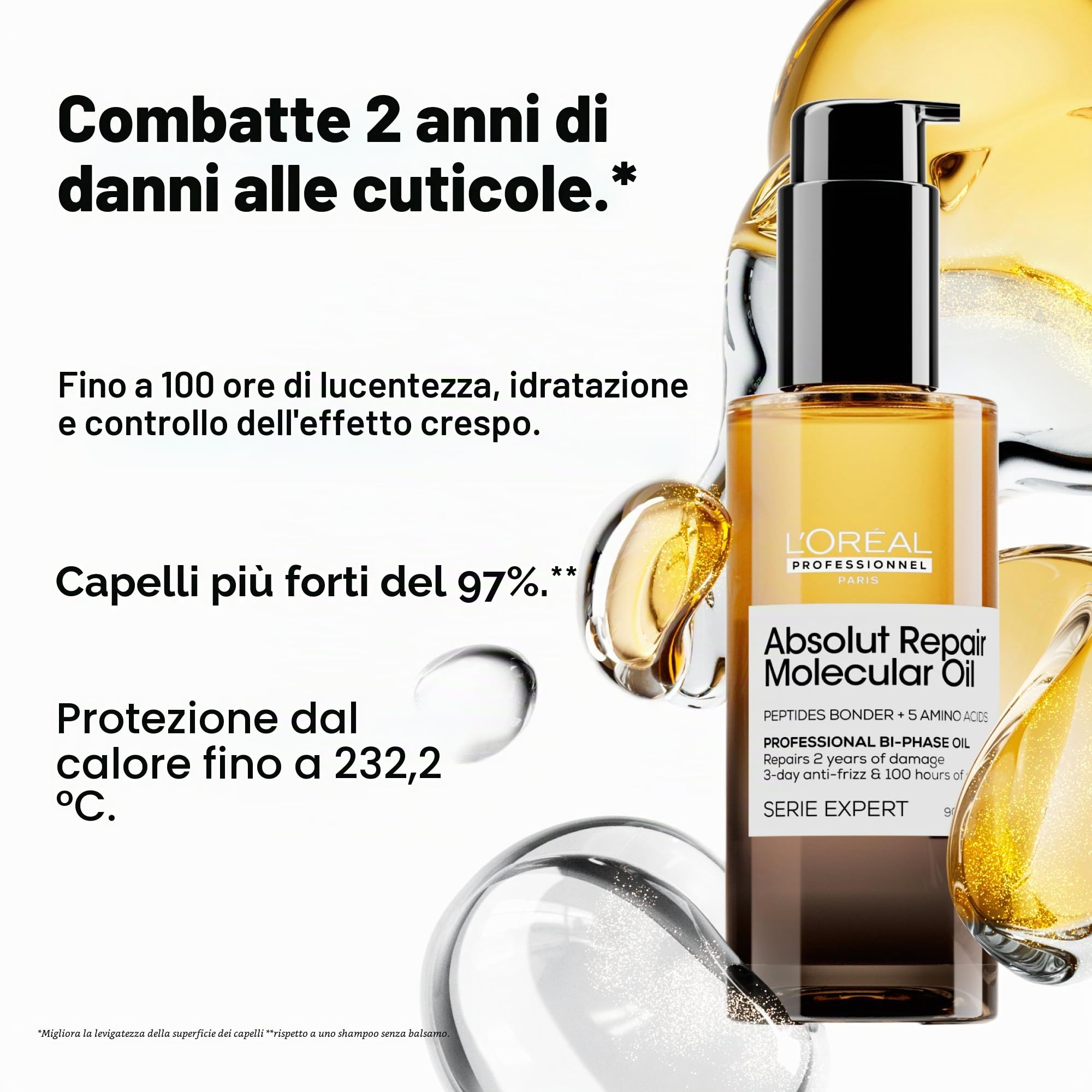 L'Oreal Professionnel Paris Serie Expert Absolut Repair Molecular Oil 90ml