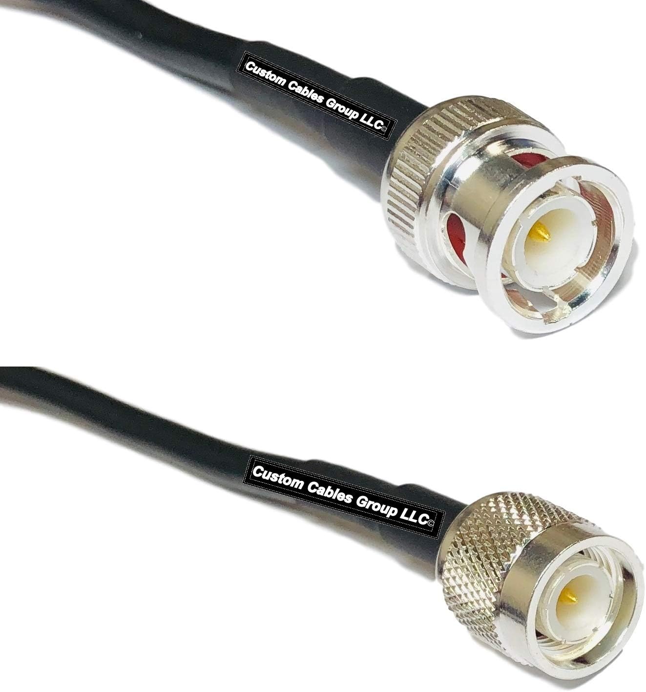 10 feet RG58 BNC Male to TNC Male RF Pigtail Coaxial Cable