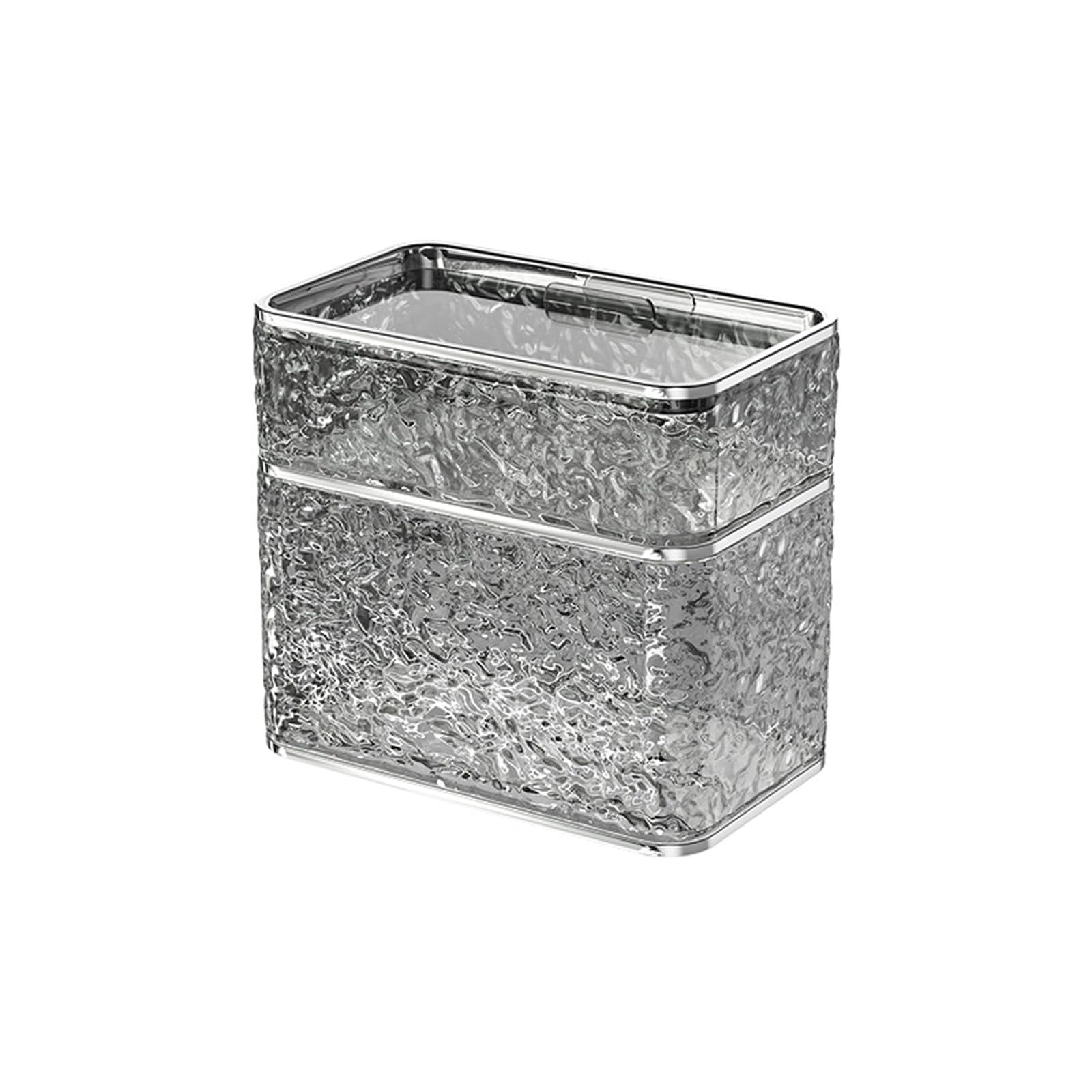 FETGKNBM2 Commercial Transparent Paper Towel Dispenser Wall Mount Plastic Clear Tissue Box Holder Multifunctional Facial Tissue Napkin Holder for Bedroom Bathroom Restroom