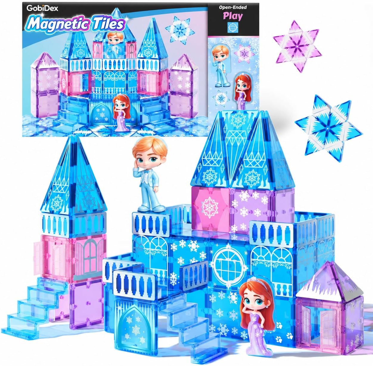 Gobidex Magnetic Building Blocks Princess Castle