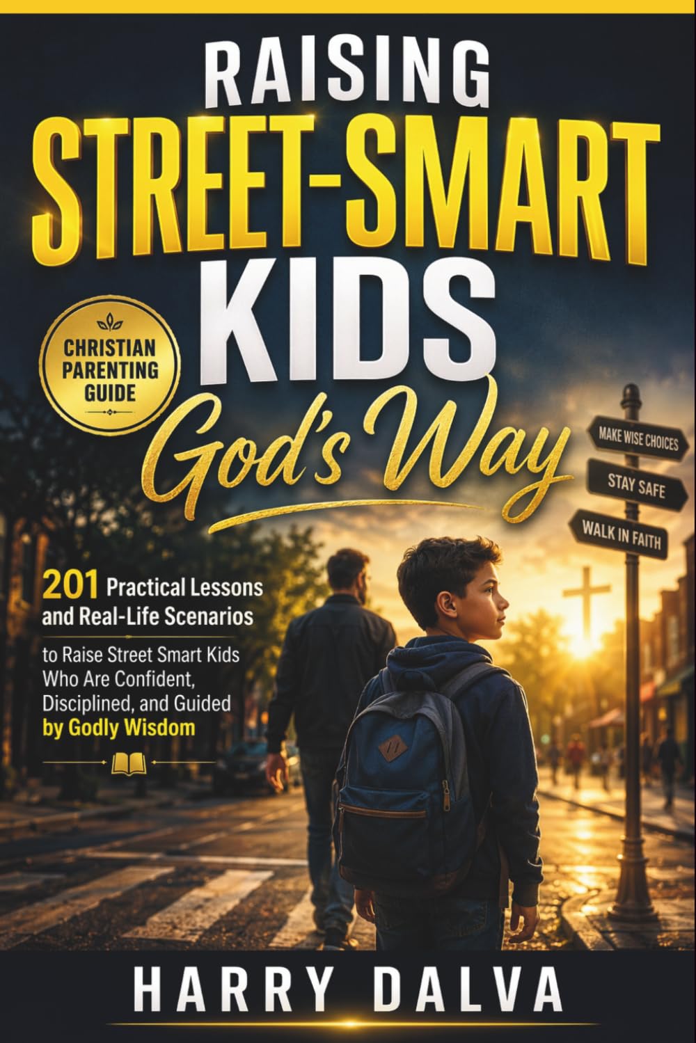 Raising Street-Smart Kids God's Way: 201 Practical Lessons and Real-Life Scenarios to Raise Street Smart Kids Who Are Confident, Disciplined, and Guided by Godly Wisdom