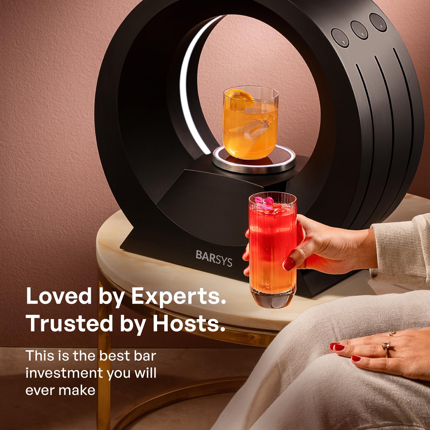 Barsys 360 personalisierte Cocktails mühelos (schwarz)