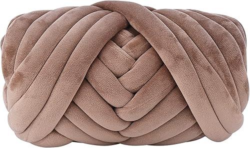 Miniatura 2 de Hilo de algodón grueso para tejer el brazo, tejido de ganchillo, súper ahorrador, gigante, voluminoso, para hacer mantas de casa de mascotas
