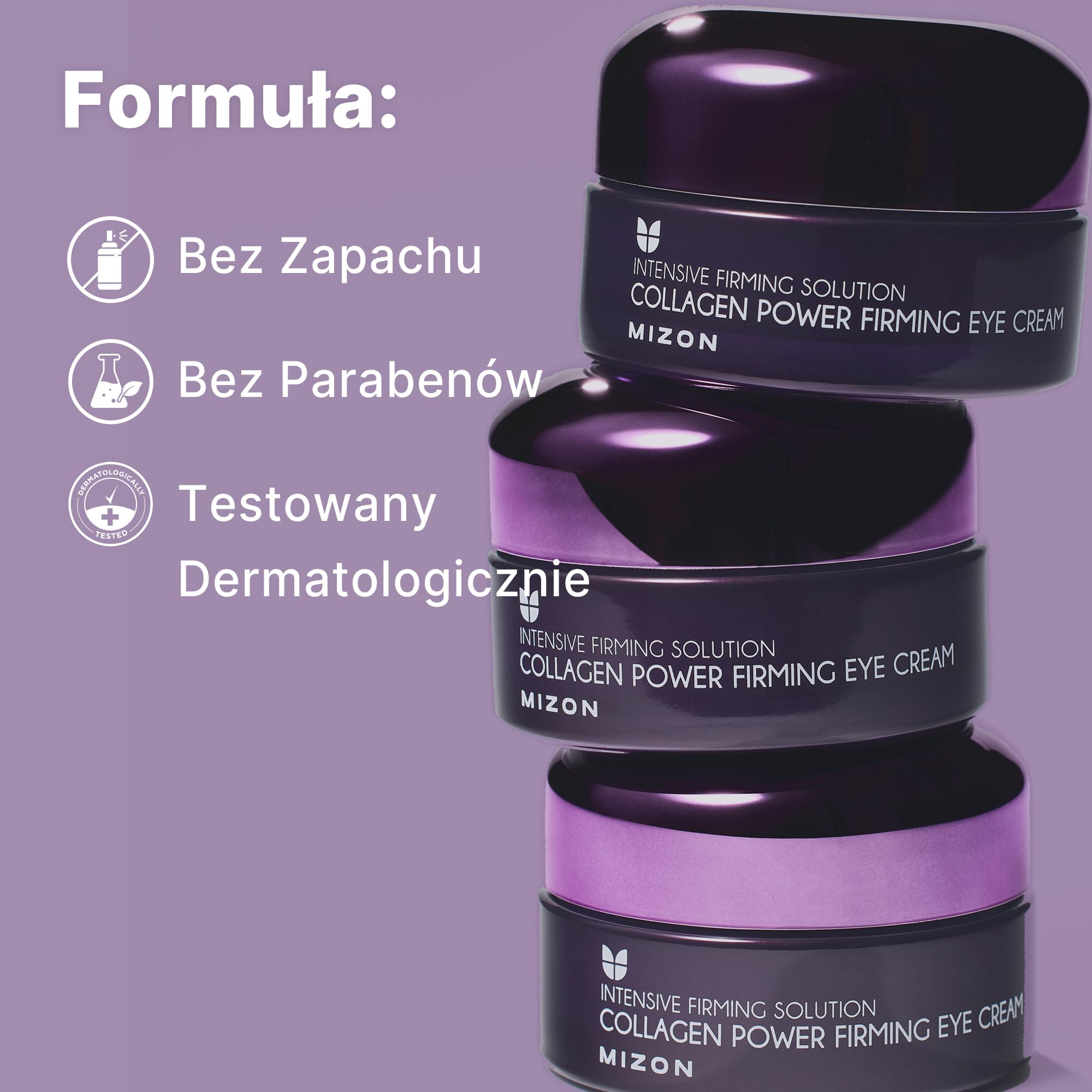[Mizon] Kolagenowy Power Firming Krem Pod Oczy (25ml) Kolagen Morski, Przeciwzmarszczkowy, Wzmacniacz Elastyny, Nawilżający, Hialuronowym (Collagen Power Firming Eye Cream)