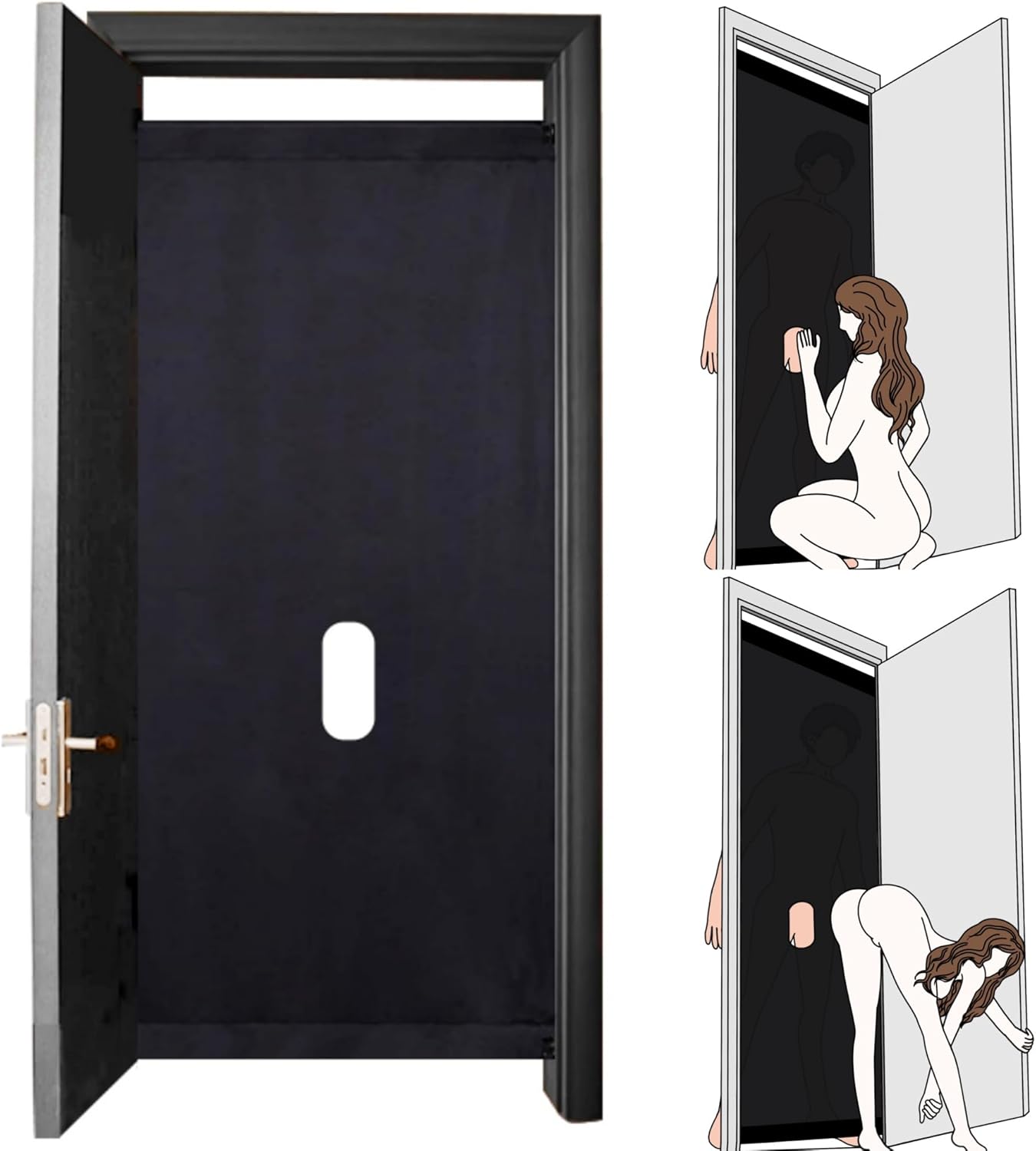 Glory Hole Wall Doorway Kit BDSM Bondage Restraints