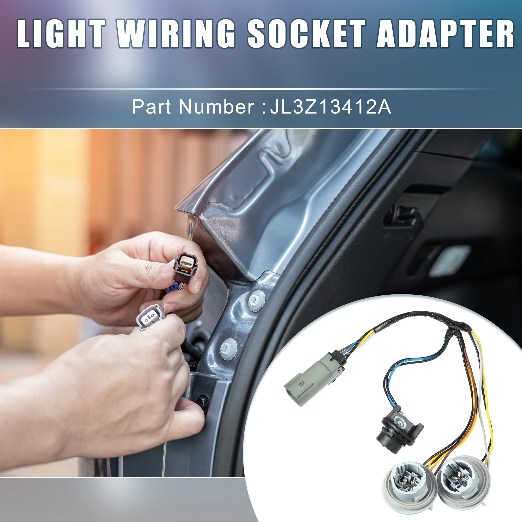 Amazon.com: A ABSOPRO Taillight License Plate Lamp Light Wiring 