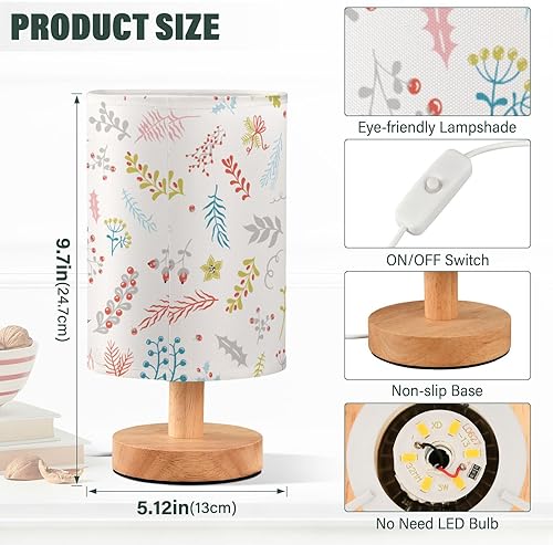 Miniatura 3 de Led Table Lamp Mini Lamps Elegant Christmas Cute Flowers Colorful Lamp for Study Desk Bar lamparas de mesa de Noche