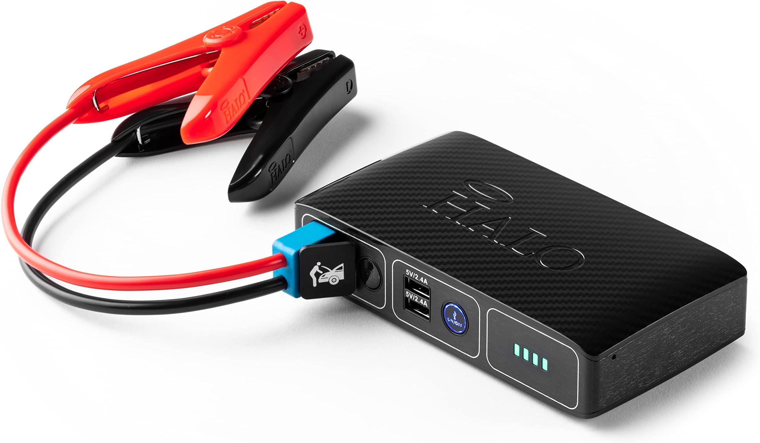 HALO Bolt Compact Portable Car Jump Starter Car Battery Jump Starter