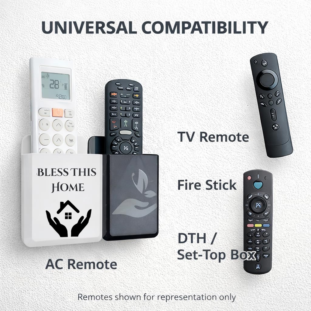 Organize Your Remotes with the Rainbow Dots Holder -4