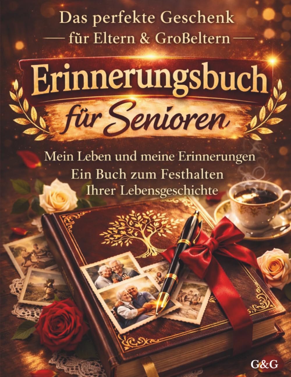Erinnerungsbuch für Senioren: Mein Leben und meine Erinnerungen Ein Buch zum Festhalten Ihrer Lebensgeschichte