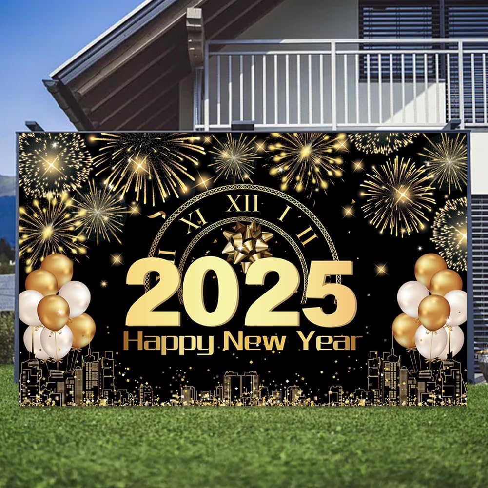Happy New Year Banner 2026 New Year Decorations - Image 4