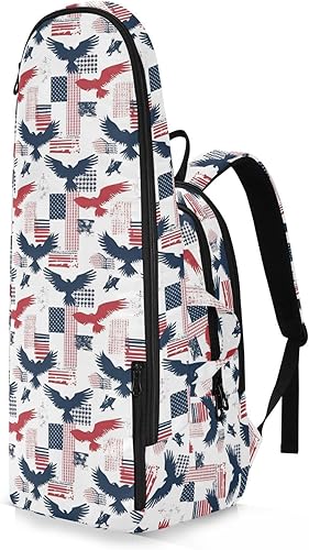 Miniatura 2 de Mochila de tenis para adultos resistente al agua rojo azul pájaro grande 3 raquetas bádminton bolsa de hombro para mujeres hombres bolso para