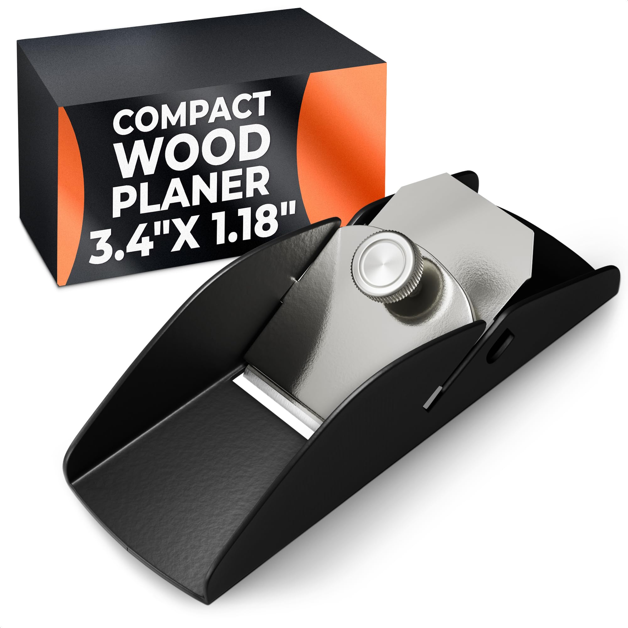 3.4"x1.18"x1" Hand Planer for Woodworking - Wood Shaver Tool for Door, Small Planer, Plane & Accessories - Mini Block Plane for Woodworking Tools