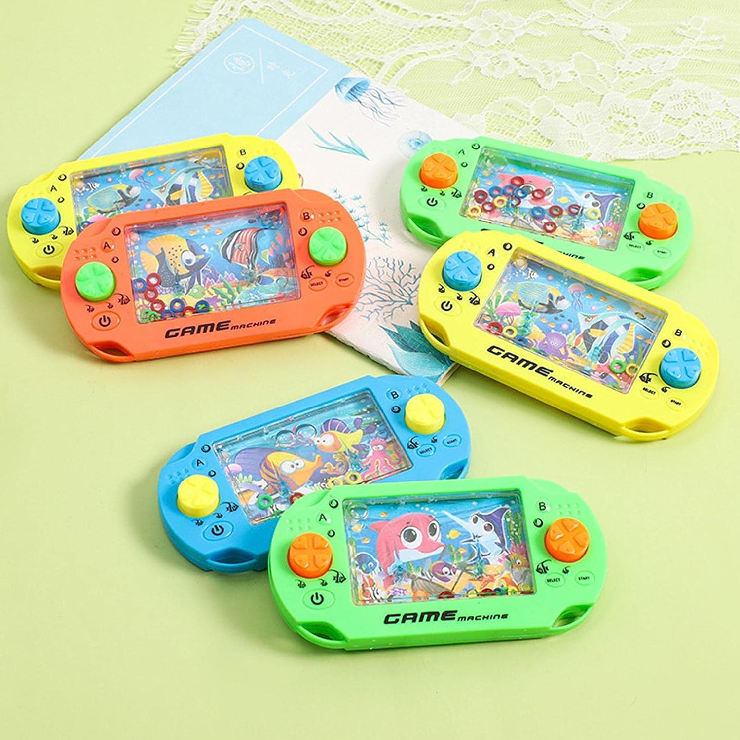 Amazon | レトロゲーム 携帯ゲーム機 水中輪投げゲーム なつかしい 