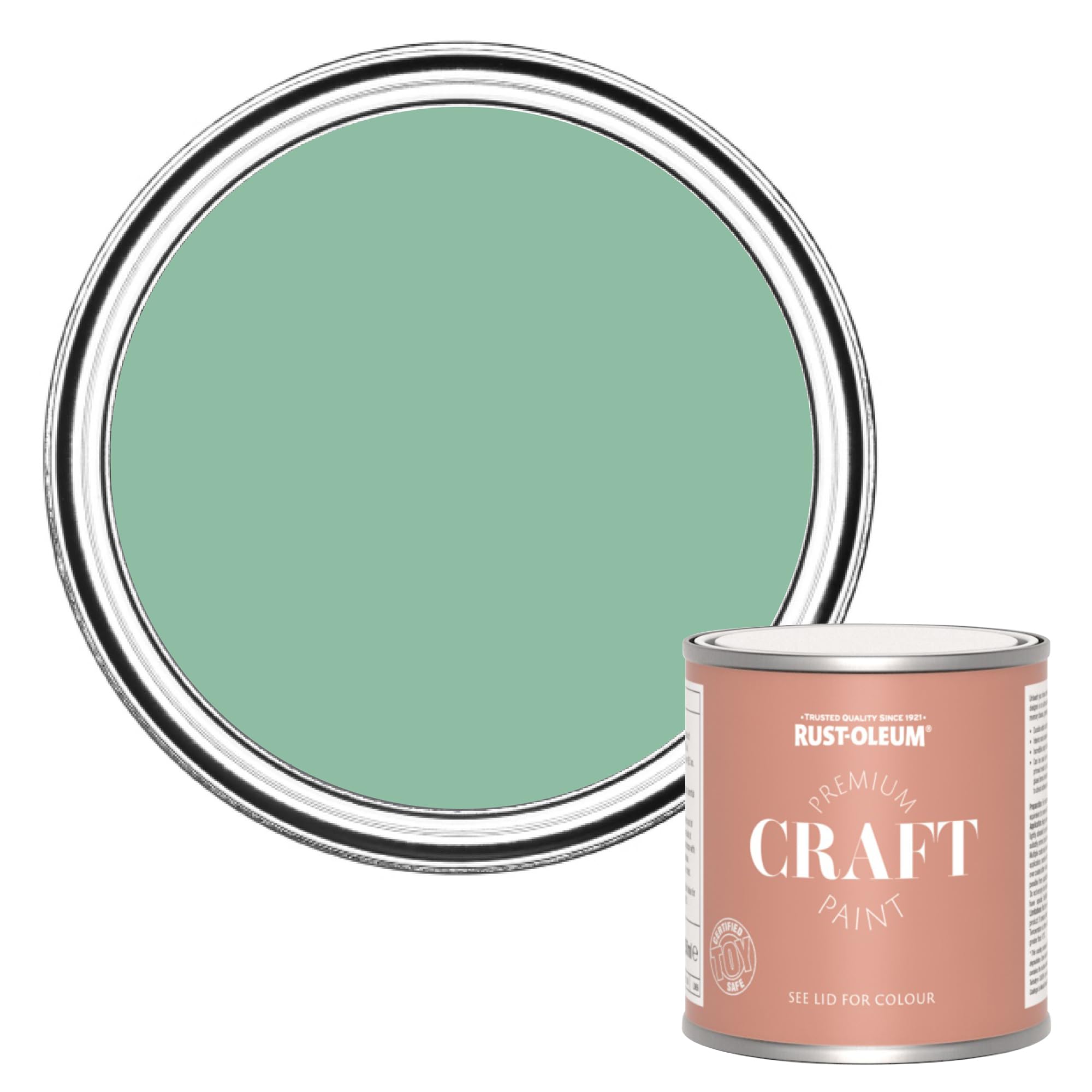 Rust-Oleum Green Premium Craft Paint - Wanderlust 250ml