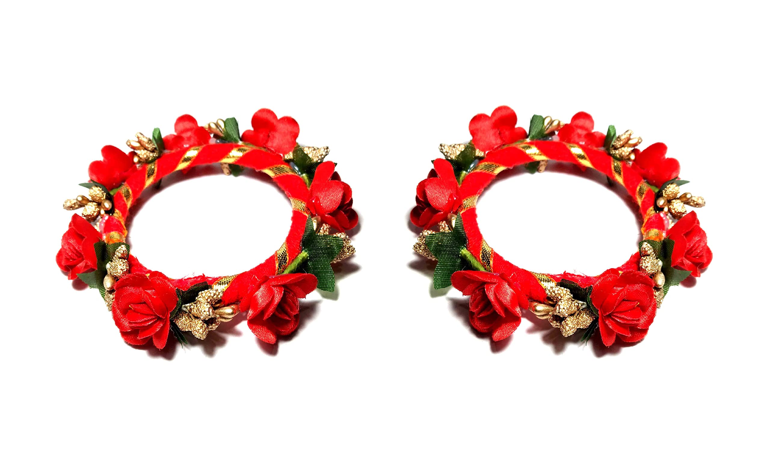 Pinoozclub Flower Designing Multicolor Bengles For Women/Girls. (Red) (B0C1G5NKMN) Amazon Price History, Amazon Price Tracker