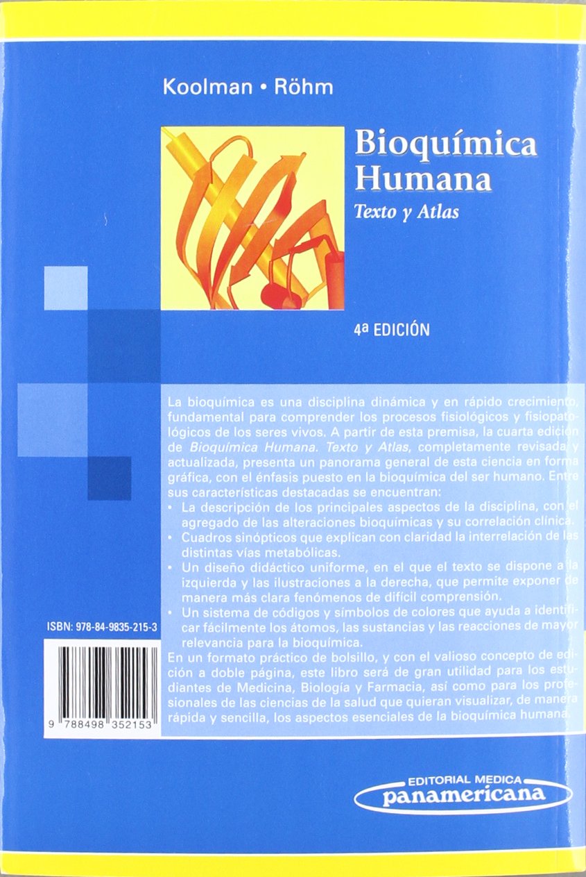 Bioquímica Humana: Texto y Atlas