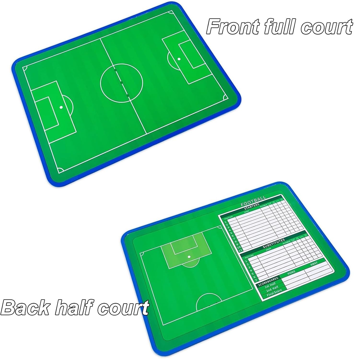 Magnetic Soccer Coaching Board, Soccer Clipboard for Coaches, Complete Accessories, Double-Sided Design, Smooth Writing, for Training