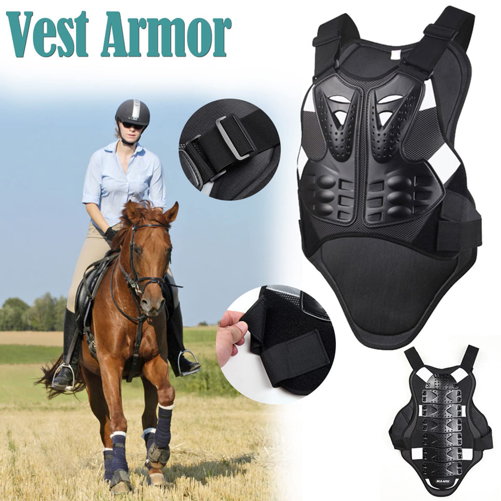 Armatura Toracica | Gilet per Armatura da Moto Regolabile