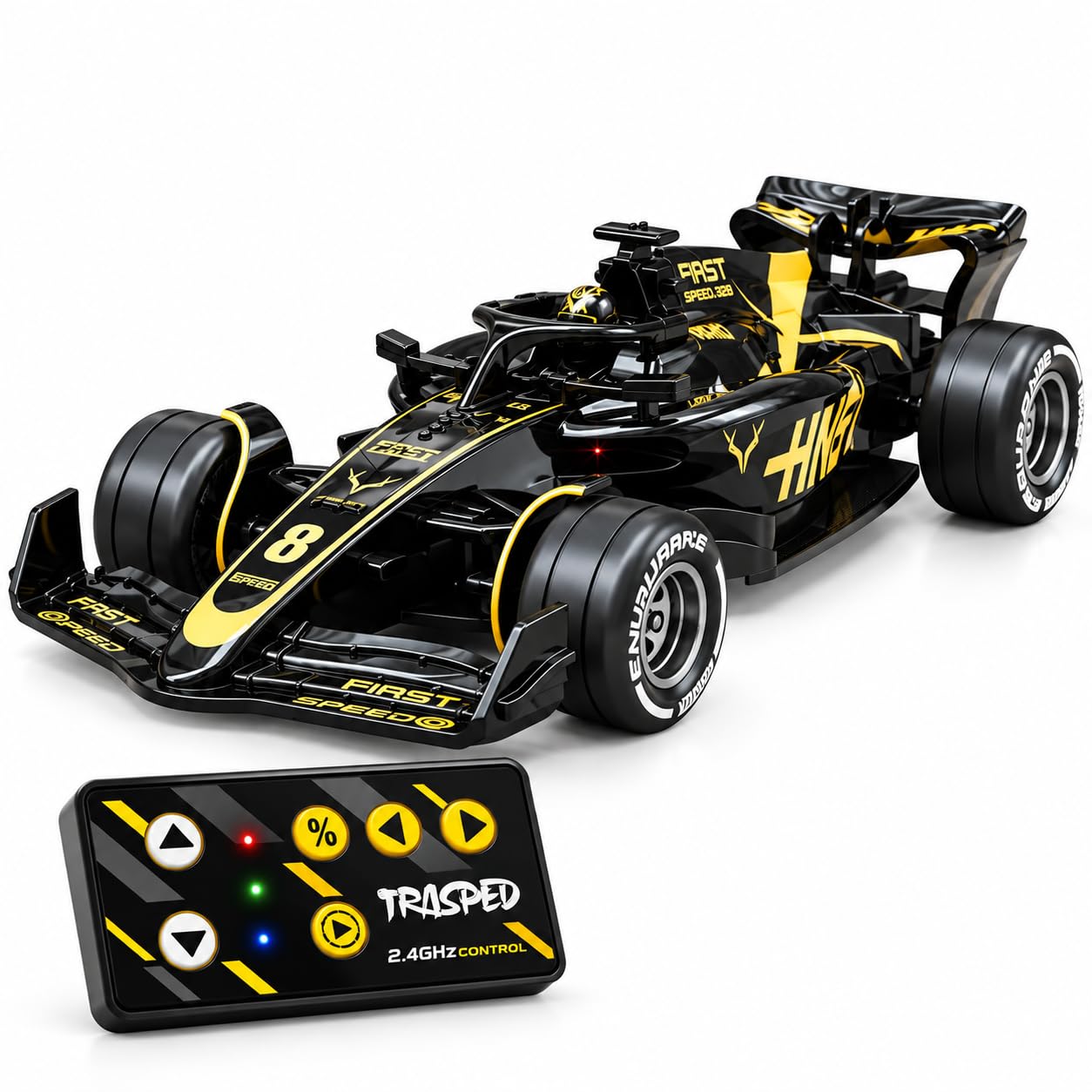 F1 RC Car with LED Lights - 2.4GHz Remote Control -20 F1 RC Car with LED Lights - 2.4GHz Remote Control -20