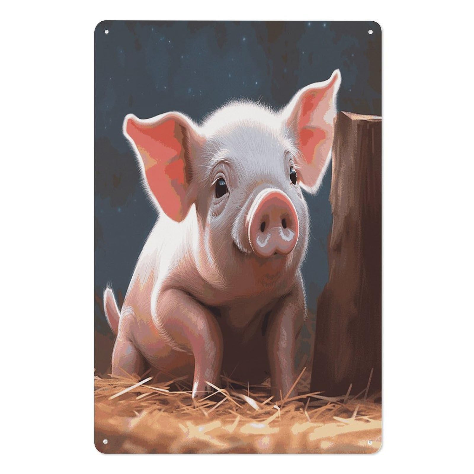 Adfgyerh Style Smiling (19) Tin Sign Hanging Art Prints,Wall Decor For Gifting And Party Decoration 7.9X11.8 Inch,Wall Art For Home Garden Greenhouse Living Room Bedroom Yard
