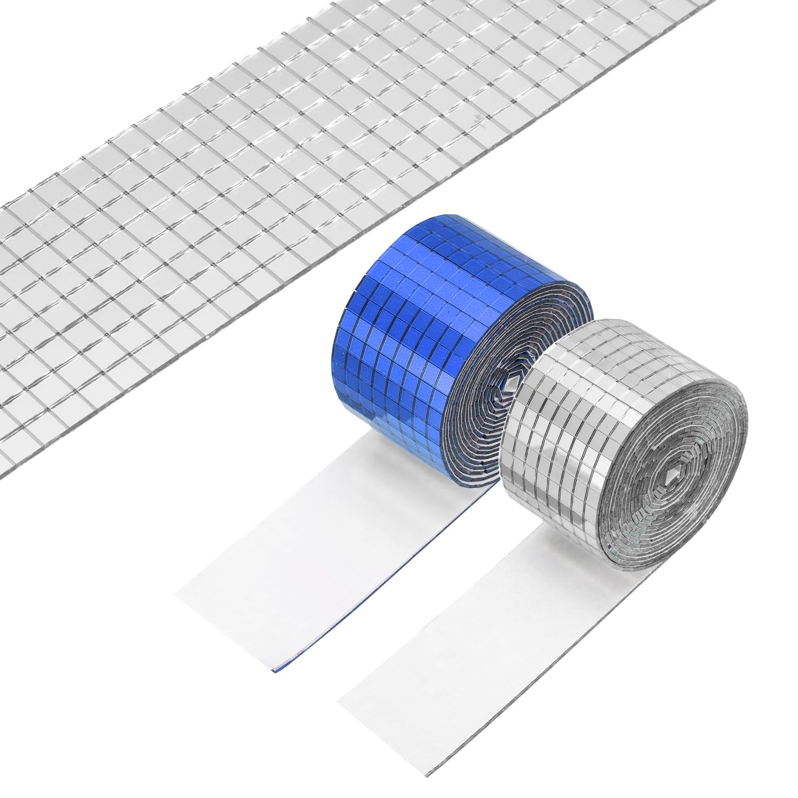Mosaico autoadhesivo PATIKIL de 5x5mm para decorar bolas de discoteca y manualidades festivas