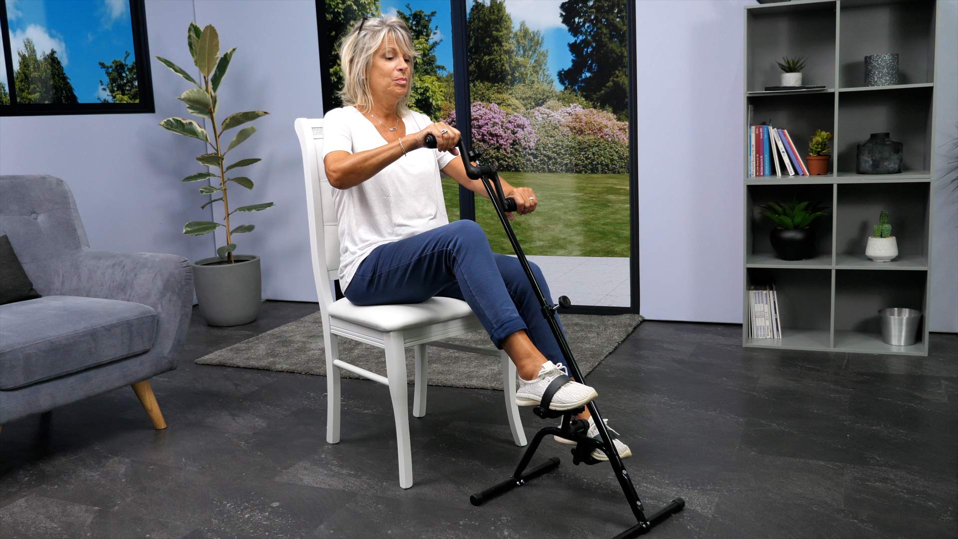 Pédalier Acier Jambes et Bras