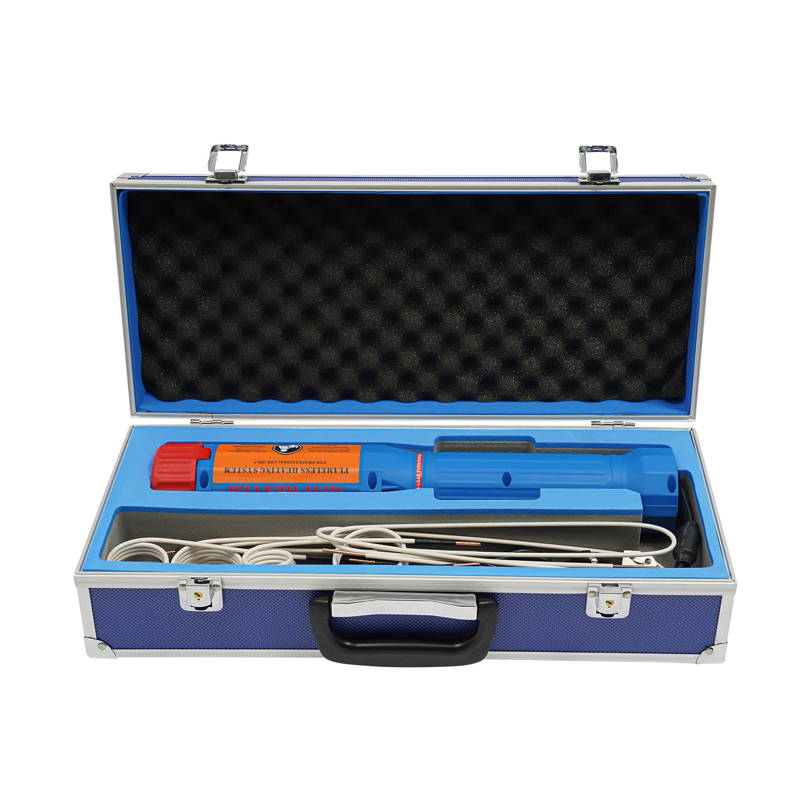 Calentador de inducción para coche, 1100 W, dispositivo de inducción para coche, 800 ℃, desatornillador de tornillos, dispositivo magnético de inducción, con 6 bobinas de calefacción, dispositivo de