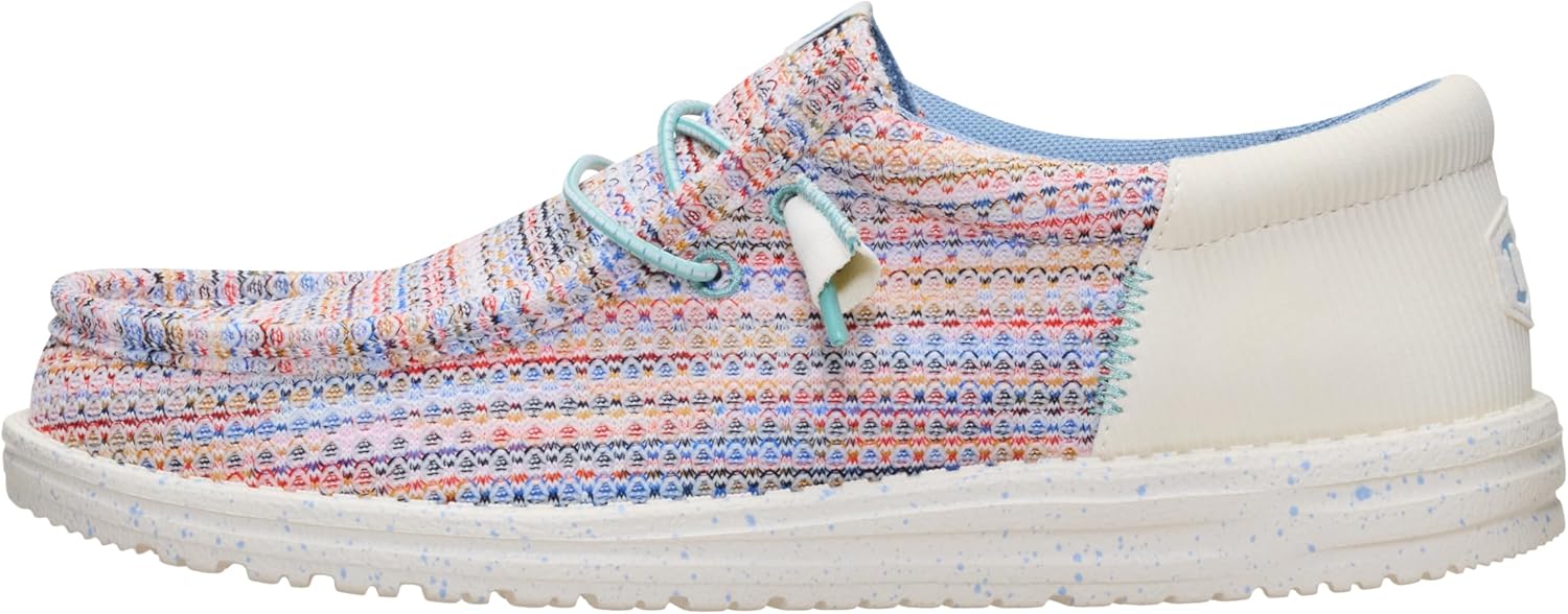 HEYDUDE Men's Wally Funk Multi Mesh Slip On Shoes | Lightweight Men’s Casual Shoes with Breathable Flexible Fit