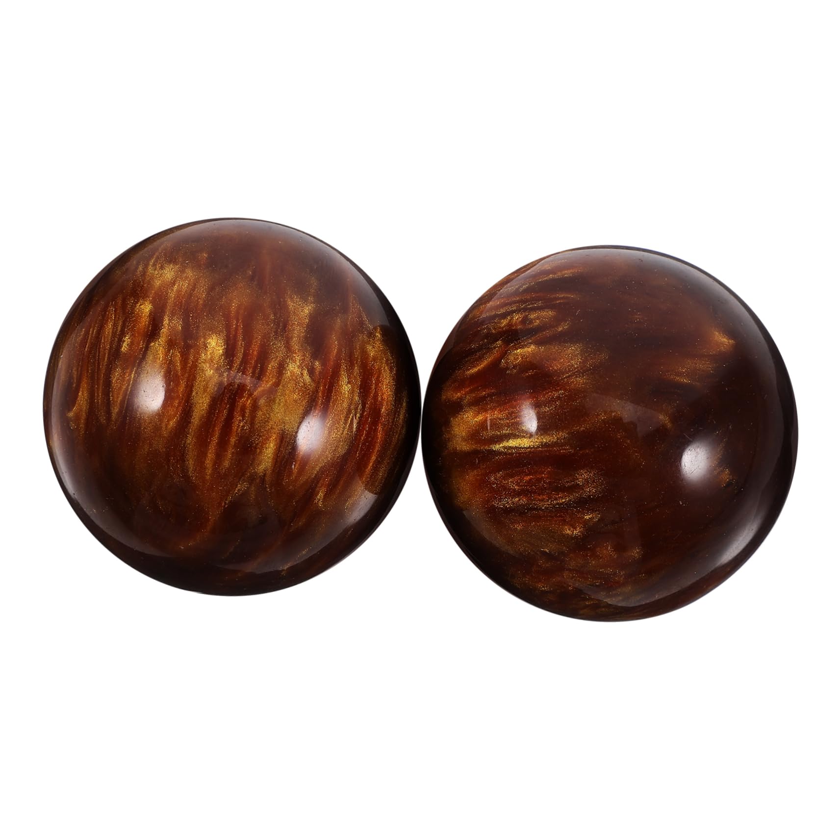 2pcs Portable Hand Exercise Balls Compact Hand Massagers for Muscle Relief and Therapy for Strengthening Fingers and Wrists Natural Texture for Comfortable Use