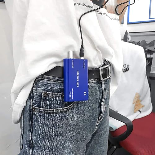 Miniatura 9 de Dental Protable LED Lámpara de luz de cabeza para quirúrgica dental médica binocular lupa clip de metal con cuerpo de plástico para rápida