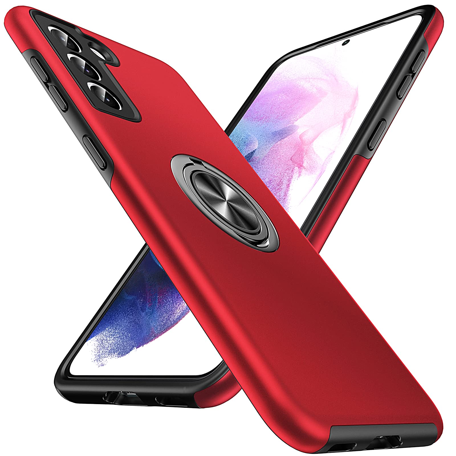 Anqrp 360° All-in-One-Ständerhülle für iPhone 16 Hülle mit R
