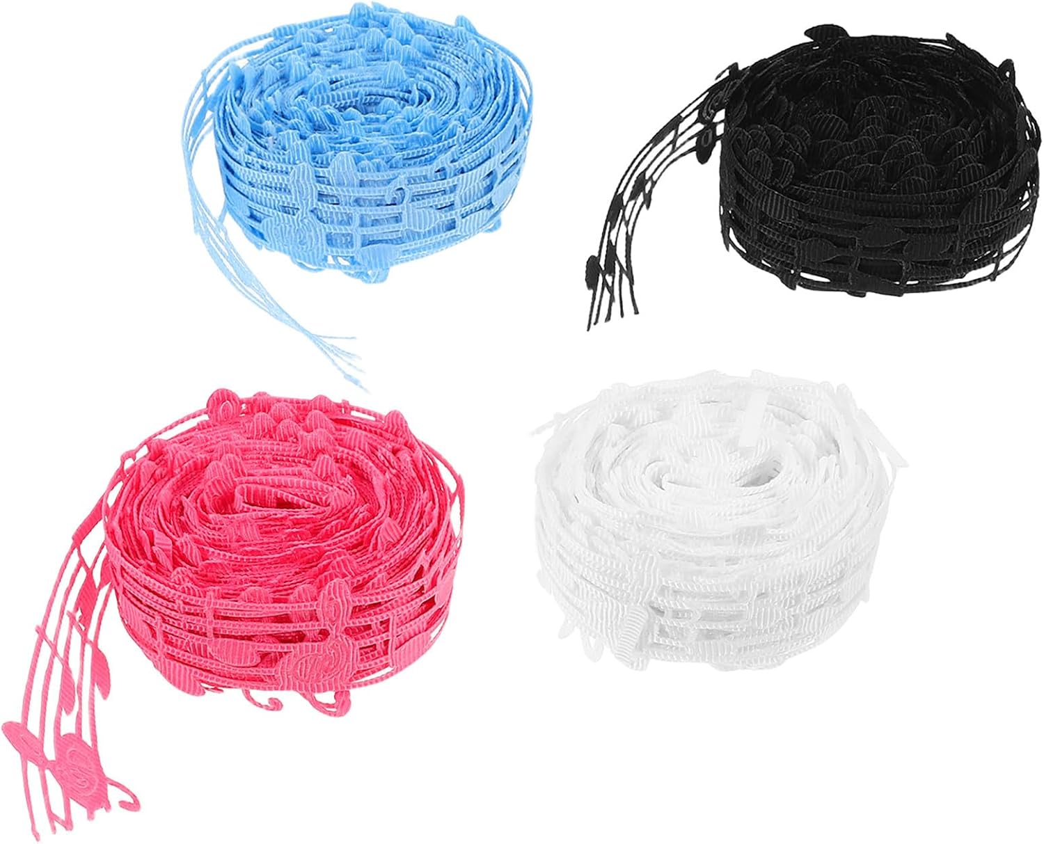 Music Note Gift Wrap Ribbon 4 Rolls 5 Yard Cloth Craft Trim