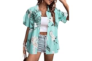 MYHALF Women's Hawaiian Shirt: Unveil Your Inner Island Vibes