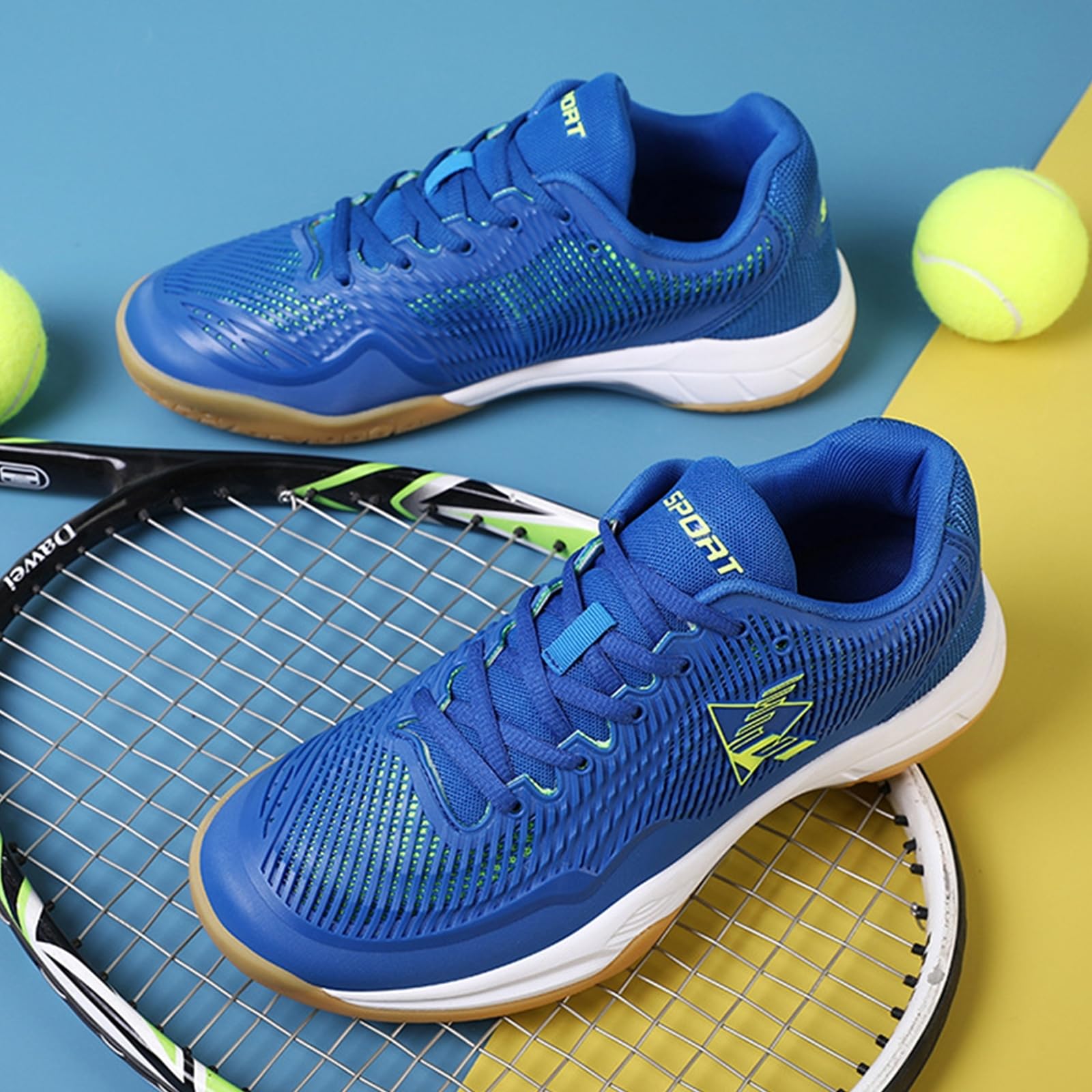 Zapatos De Tenis Bádminton para Hombres Zapatos De Entrenamiento Squash Interior duraderos para Voleibol