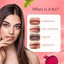 Ruvic Beetroot Natural Lip Balm SPF 50 PA++++ | Brightening, & Hydrating Lipbalms with Kojic Acid & Ceramide, Vitamin E, Shea Butter & Hyaluronic Acid | Mineral Oil & Petroleum Free | For men and women gallery image