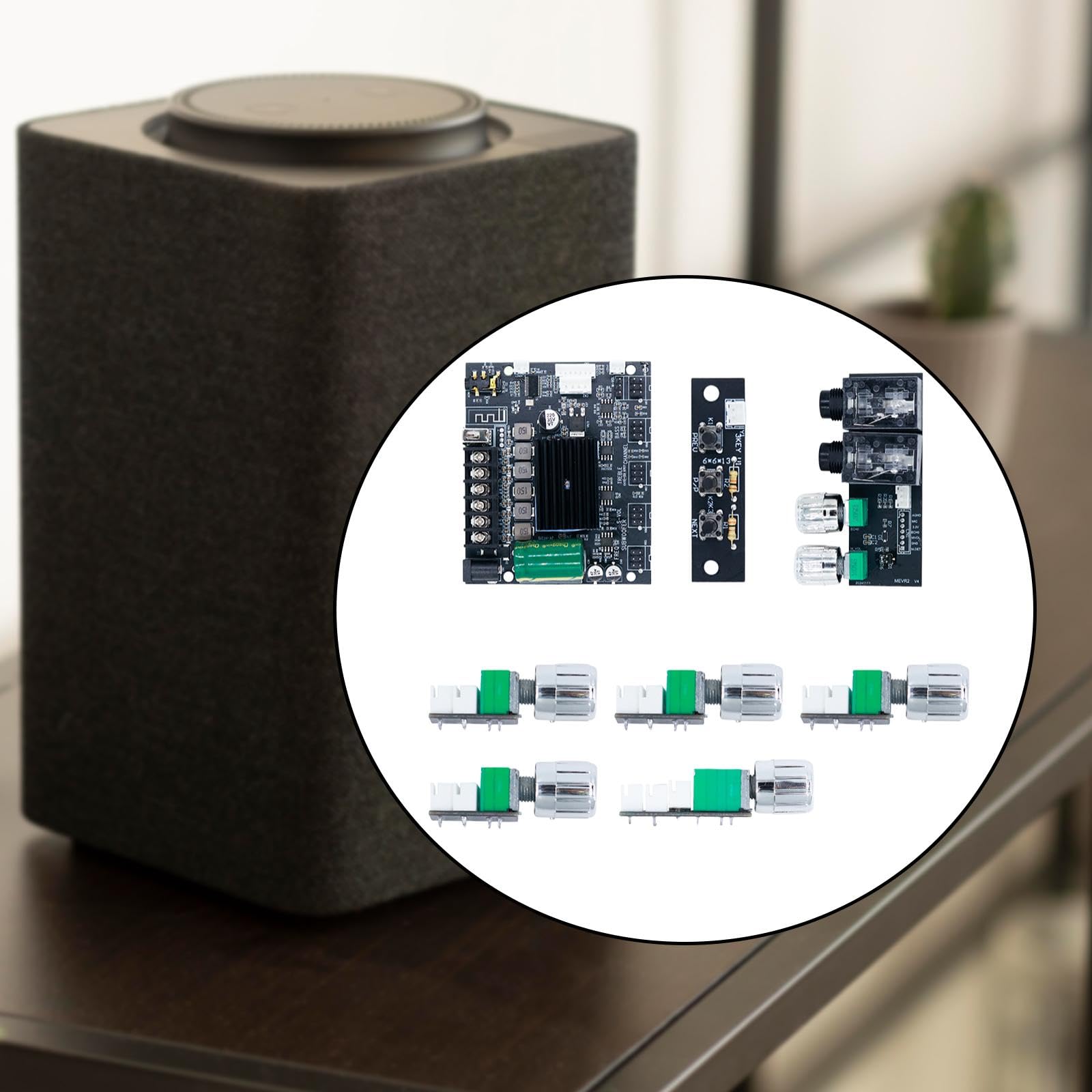 Carte D'amplificateur de Haut-Parleur Haute Performance Zk-mt21S, Anti-hurlement, 2.1 Canaux