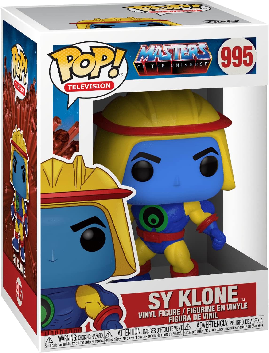 Sy Klone: Fun ko P o p ! TV Vinyl Figurine Bundle with 1 Compatible 'ToysDiva' Graphic Protector (995-47749 - B)