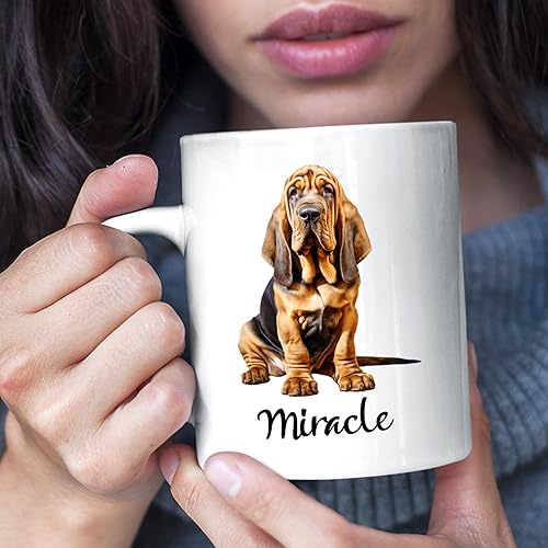 Miniatura 24 de Taza de cerámica personalizada para perros Chow Chow Chow, taza de café con nombre personalizado Chow Chow, regalos para los amantes de los perros