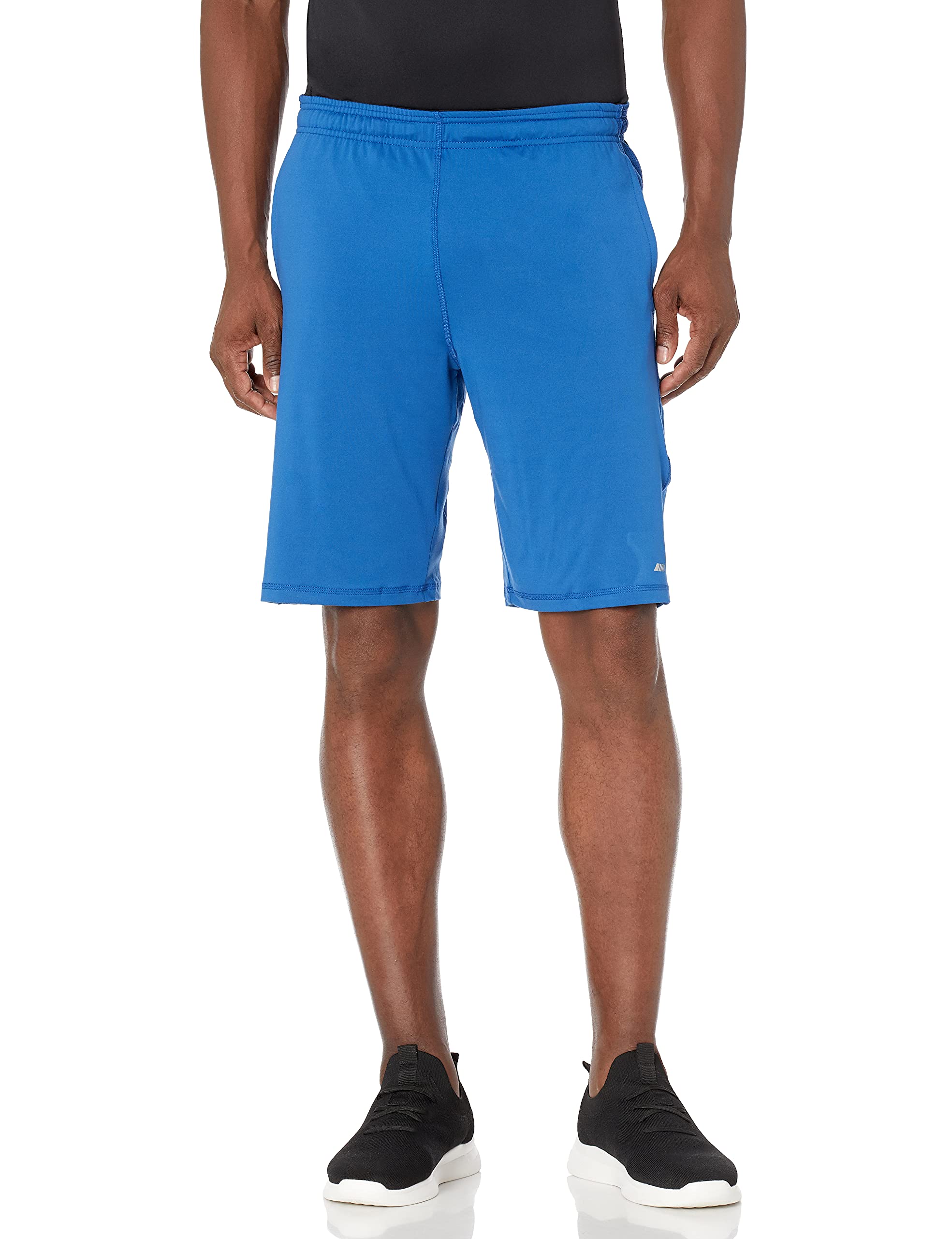 Amazon Essentials Men's Tech Stretch Training Short (Available in Big & Tall), Bright Blue, Medium
