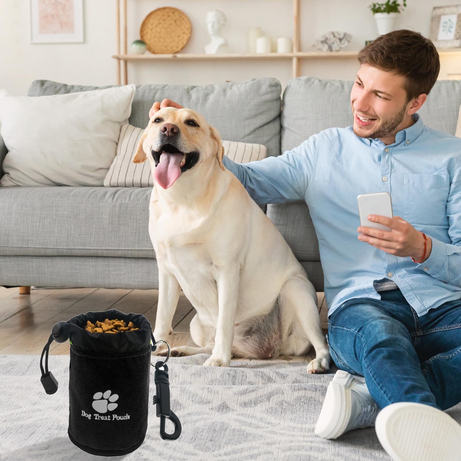 Leckerli-Tasche Für Hunde - Praktischer Snackbeutel Für Spaziergänge & Training