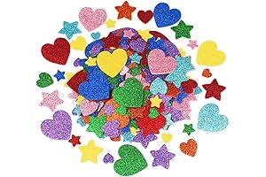 HSONAIGEE Valentine Heart Stickers for Kids- 320PCS