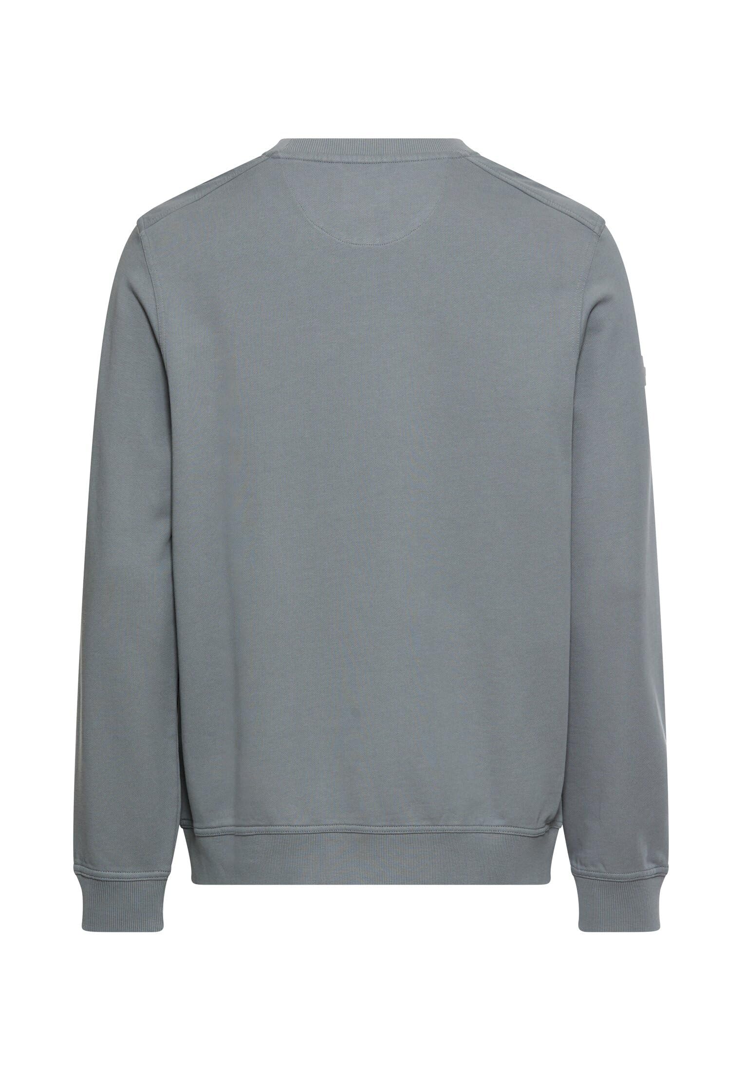 camel active Herren Sweatshirt mit Details | Gemütliches Sweatshirt mit Rundhalsausschnitt aus reiner Baumwolle für Freizeit und Alltag