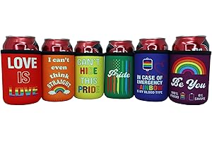 Insulated Pride Coozies: Celebrate Inclusion and Unwavering Support